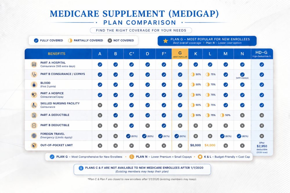 Medicare Supplement Plan Comparison
